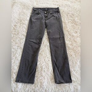 H&M Men's Dark Charcoal Slim Jeans